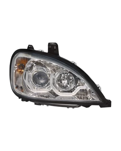 (CBOX) 1996-2018 FREIGHTLINER COLUMBIA CHROME PROJECTION HEADLIGHT W/ DUAL FUNCTION LIGHT BAR - PASSENGER (CBOX) 1996-2018 FREIGHTLINER COLUMBIA CHROME PROJECTION HEADLIGHT W/ DUAL FUNCTION LIGHT BAR - PASSENGER