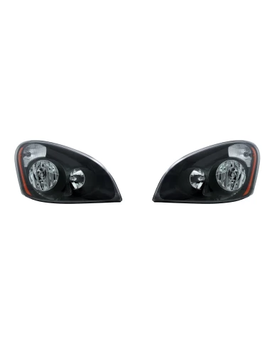 (2/BOX) “BLACKOUT” 2008+ FREIGHTLINER CASCADIA HEADLIGHT ASSEMBLY SET - DRIVER & PASSENGER SIDE (2/BOX) “BLACKOUT” 2008+ FREIGHTLINER CASCADIA HEADLIGHT ASSEMBLY SET - DRIVER & PASSENGER SIDE