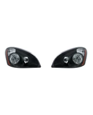 (2/BOX) “BLACKOUT” 2008+ FREIGHTLINER CASCADIA HEADLIGHT ASSEMBLY SET - DRIVER & PASSENGER SIDE (2/BOX) “BLACKOUT” 2008+ FREIGHTLINER CASCADIA HEADLIGHT ASSEMBLY SET - DRIVER & PASSENGER SIDE