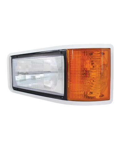 (BOX) 1990-07 MACK CH600, 1992-99 MACK CL600, 1993-07 MACK CL700 HEADLIGHT ASSEMBLY - DRIVER (BOX) 1990-07 MACK CH600, 1992-99 MACK CL600, 1993-07 MACK CL700 HEADLIGHT ASSEMBLY - DRIVER
