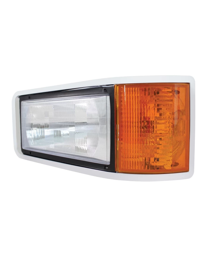 (BOX) 1990-07 MACK CH600, 1992-99 MACK CL600, 1993-07 MACK CL700 HEADLIGHT ASSEMBLY - DRIVER (BOX) 1990-07 MACK CH600, 1992-99 MACK CL600, 1993-07 MACK CL700 HEADLIGHT ASSEMBLY - DRIVER