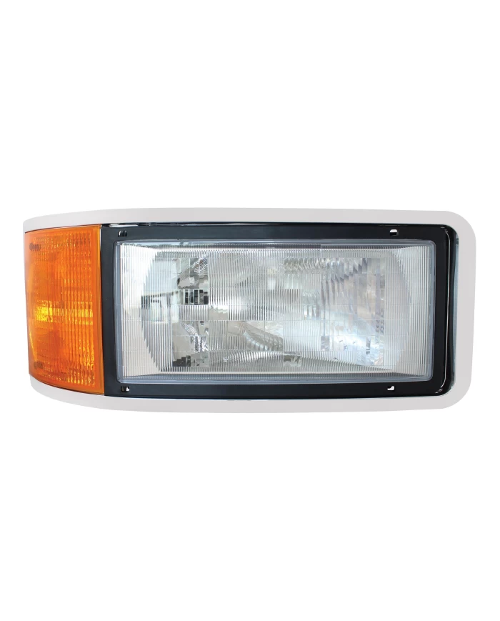 (BOX) 1990-07 MACK CH600, 1992-99 MACK CL600, 1993-07 MACK CL700 HEADLIGHT ASSEMBLY - PASSENGER