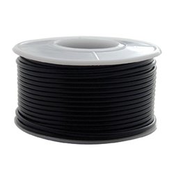 UP34119-100 Ft. 16 AWG Long Primary Wire Roll - Black