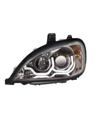 (BOX) 1996-2018 FREIGHTLINER COLUMBIA CHROME PROJECTION HEADLIGHT - DRIVER