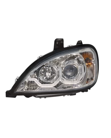 (BOX) 1996-2018 FREIGHTLINER COLUMBIA CHROME PROJECTION HEADLIGHT - DRIVER (BOX) 1996-2018 FREIGHTLINER COLUMBIA CHROME PROJECTION HEADLIGHT - DRIVER