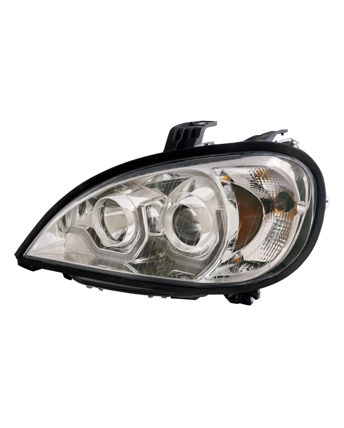 (BOX) 1996-2018 FREIGHTLINER COLUMBIA CHROME PROJECTION HEADLIGHT - DRIVER