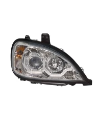 (BOX) 1996-2018 FREIGHTLINER COLUMBIA CHROME PROJECTION HEADLIGHT - PASSENGER