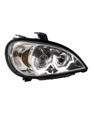 (BOX) 1996-2018 FREIGHTLINER COLUMBIA CHROME PROJECTION HEADLIGHT - PASSENGER