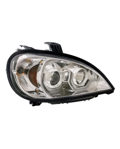 (BOX) 1996-2018 FREIGHTLINER COLUMBIA CHROME PROJECTION HEADLIGHT - PASSENGER (BOX) 1996-2018 FREIGHTLINER COLUMBIA CHROME PROJECTION HEADLIGHT - PASSENGER