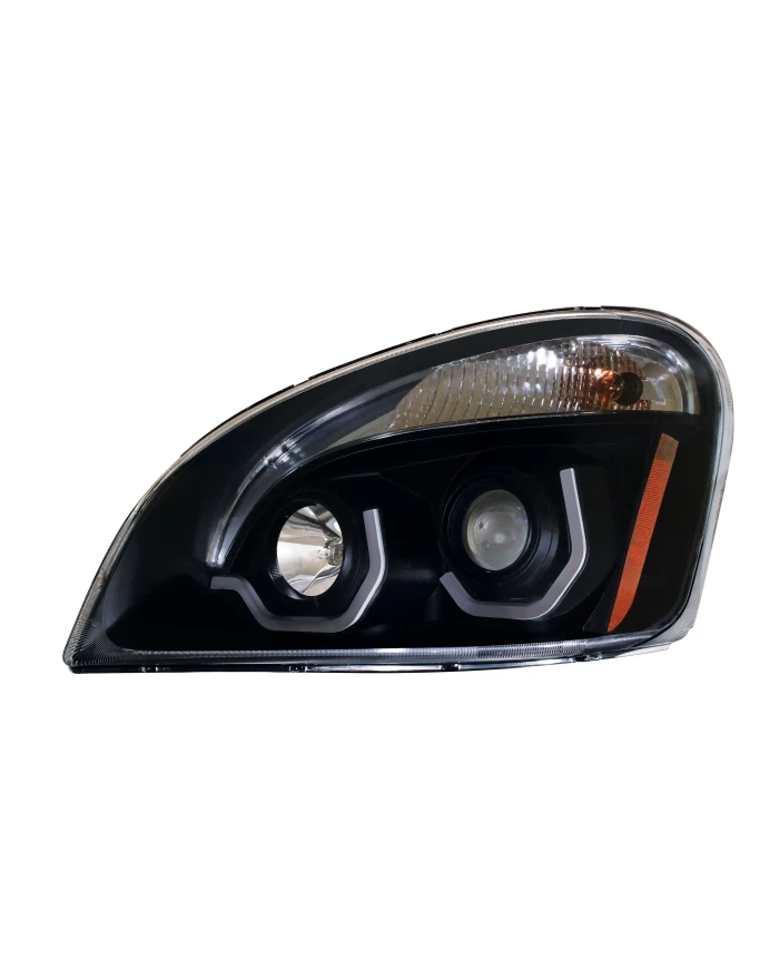 (BOX) BLACKOUT FREIGHTLINER CASCADIA PROJECTION HEADLIGHT - DRIVER