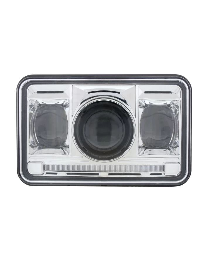 (BOX) 4” X 6” RECTANGULAR HIGH POWER LED PROJECTION HEADLIGHT - HIGH BEAM