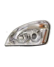 (BOX) CHROME FREIGHTLINER CASCADIA PROJECTION HEADLIGHT - DRIVER (BOX) CHROME FREIGHTLINER CASCADIA PROJECTION HEADLIGHT - DRIVER