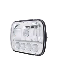 (BOX) 5 HIGH POWER LED 5" X 7" CRYSTAL HEADLIGHT (BOX) 5 HIGH POWER LED 5" X 7" CRYSTAL HEADLIGHT