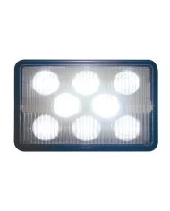 (BOX) 8 LED 4" X 6" RECTANGULAR HIGH POWER LED HEADLIGHT - LOW BEAM