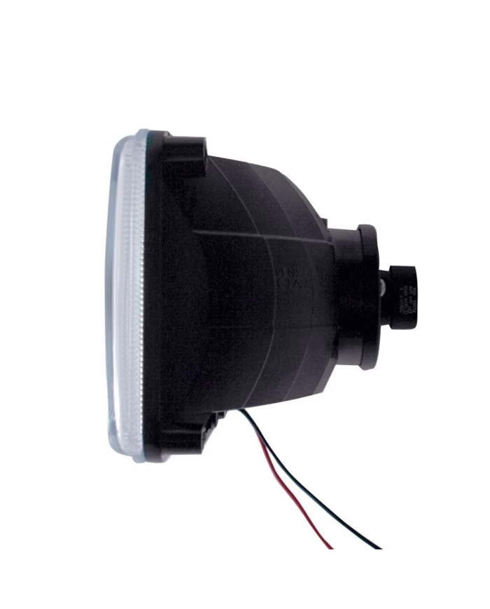 (BOX) 9 LED 6" X 4" RECTANGULAR LOW BEAM CRYSTAL HEADLIGHT - WHITE (BOX) 9 LED 6" X 4" RECTANGULAR LOW BEAM CRYSTAL HEADLIGHT - WHITE