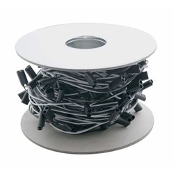 UP34195-150 Count 2-Prong Female Bullet Plugs 16G Wire Harness Roll - 75' W/6" Lead Between Plugs