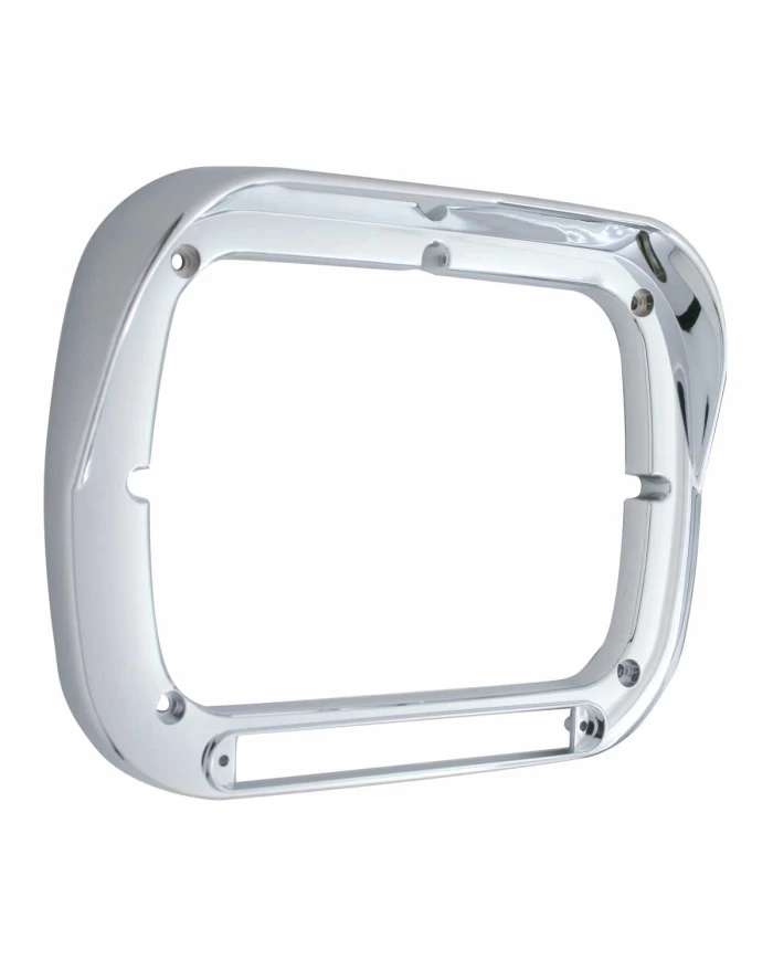 (BOX) 200mm (5" x 7") RECTANGULAR CRYSTAL HEADLIGHT W/ BLUE DOT - REPLACEABLE H4 HALOGEN BULB (BOX) 200mm (5" x 7") RECTANGULAR CRYSTAL HEADLIGHT W/ BLUE DOT - REPLACEABLE H4 HALOGEN BULB