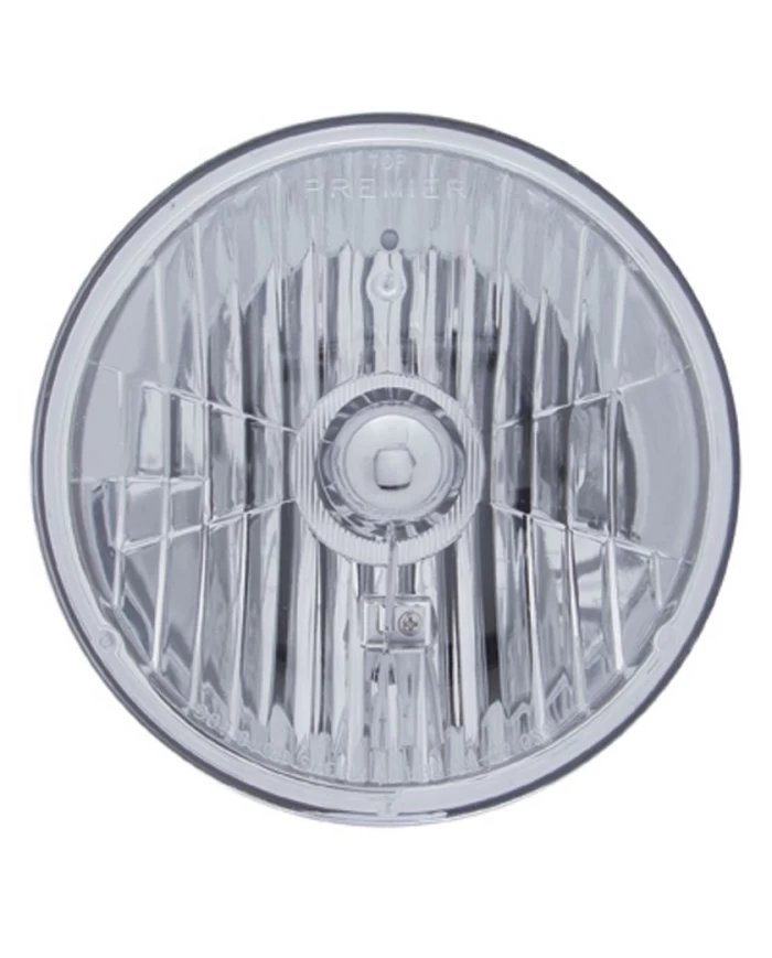 (BOX) 7" CRYSTAL ROUND HEADLIGHT BULB - H4 (BOX) 7" CRYSTAL ROUND HEADLIGHT BULB - H4