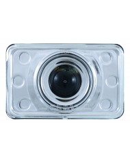 (BOX) 165mm CRYSTAL PROJECTION RECTANGULAR HEADLIGHT BULB - LOW BEAM ONLY