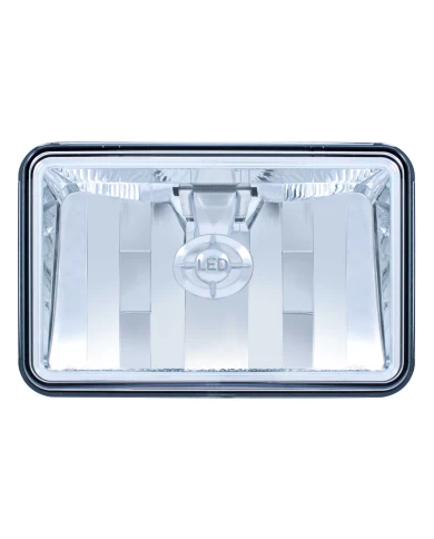 (BOX) 1 LED 6" X 4" RECTANGULAR HIGH POWER LED HEADLIGHT - HIGH BEAM (BOX) 1 LED 6" X 4" RECTANGULAR HIGH POWER LED HEADLIGHT - HIGH BEAM