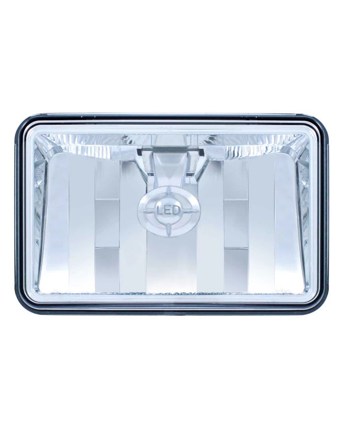 (BOX) 1 LED 6" X 4" RECTANGULAR HIGH POWER LED HEADLIGHT - HIGH BEAM