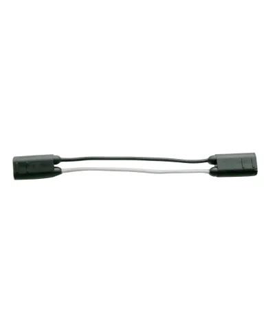 UP34197-100 Count 2-Prong Female Bullet Plugs 16G Wire Harness Roll - 100' W/12" Lead Between Plugs