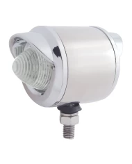 (BULK) STAINLESS STEEL DOUBLE FACE BRACKET W/ 9 AMBER/RED LED 2" BEEHIVE LIGHT - CLEAR LENS (BULK) STAINLESS STEEL DOUBLE FACE BRACKET W/ 9 AMBER/RED LED 2" BEEHIVE LIGHT - CLEAR LENS