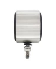 (BULK) STAINLESS STEEL DOUBLE FACE BRACKET W/ 13 AMBER/RED LED 2 1/2" FLAT LIGHT - CLEAR LENS (BULK) STAINLESS STEEL DOUBLE FACE BRACKET W/ 13 AMBER/RED LED 2 1/2" FLAT LIGHT - CLEAR LENS