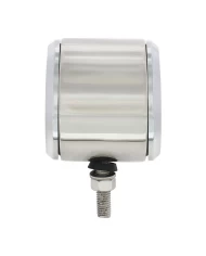 (BULK) STAINLESS STEEL DOUBLE FACE BRACKET W/ 13 AMBER/RED LED 2 1/2" FLAT LIGHT W/ BEZEL - CLEAR LENS (BULK) STAINLESS STEEL DOUBLE FACE BRACKET W/ 13 AMBER/RED LED 2 1/2" FLAT LIGHT W/ BEZEL - CLEAR LENS