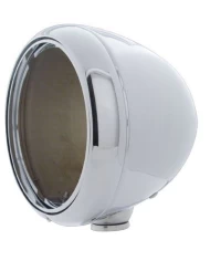 (BOX) CHROME "GUIDE" STYLE HOT ROD HEADLIGHT HOUSING