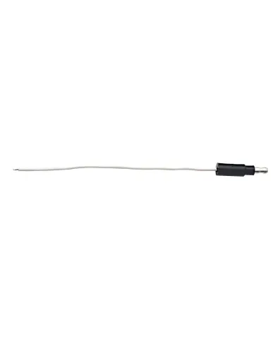 UP34214-6" Single Lead Wire With .180 Bullet Termination & Stripped End - White