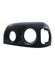 (BOX) BLACK 2005+ FREIGHTLINER CENTURY HEADLIGHT BEZEL - DRIVER