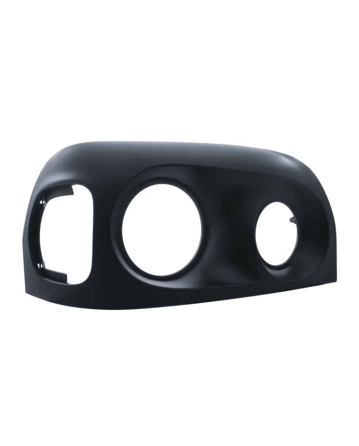 (BOX) BLACK 2005+ FREIGHTLINER CENTURY HEADLIGHT BEZEL - PASSENGER