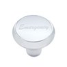 UP23435-"Emergency" Deluxe Air Valve Knob - Silver Aluminum Sticker