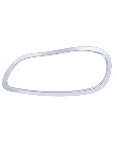 (BOX) CHROME PLASTIC FREIGHTLINER M2 HEADLIGHT BEZEL - DRIVER (BOX) CHROME PLASTIC FREIGHTLINER M2 HEADLIGHT BEZEL - DRIVER