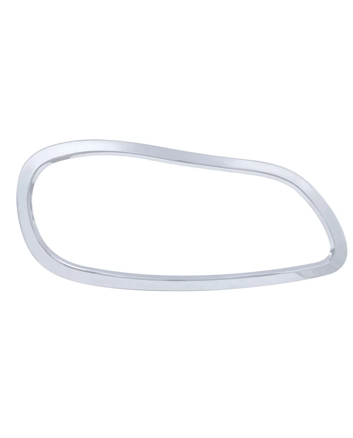 (BOX) CHROME PLASTIC FREIGHTLINER M2 HEADLIGHT BEZEL - PASSENGER
