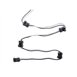 UP34224-2 Prong Plug Wiring Harness With 5 Plugs & 7" Lead (Bulk)