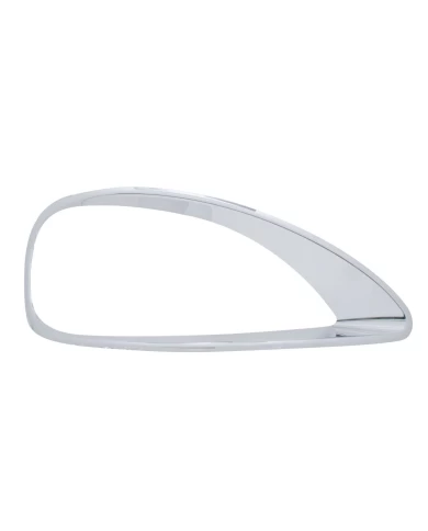 (BULK) CHROME PLASTIC FREIGHTLINER COLUMBIA HEADLIGHT BEZEL - PASSENGER SIDE (BULK) CHROME PLASTIC FREIGHTLINER COLUMBIA HEADLIGHT BEZEL - PASSENGER SIDE