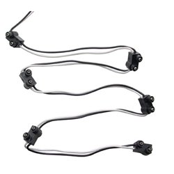 UP34225-2 Prong Plug Wiring Harness With 6 Plugs & 7" Lead (Bulk)