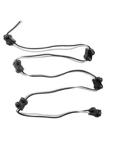 UP34225-2 Prong Plug Wiring Harness With 6 Plugs & 7" Lead (Bulk)