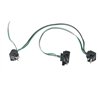 UP34226-3 Prong Right Angle Plug Wiring Harness With 3 Plugs - 12" Lead (Bulk)
