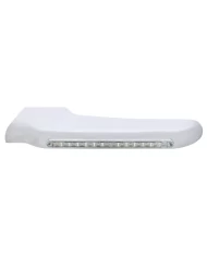 (CARD) 14 AMBER LED PETERBILT FRONT FENDER COVER - CLEAR LENS/DRIVER (CARD) 14 AMBER LED PETERBILT FRONT FENDER COVER - CLEAR LENS/DRIVER
