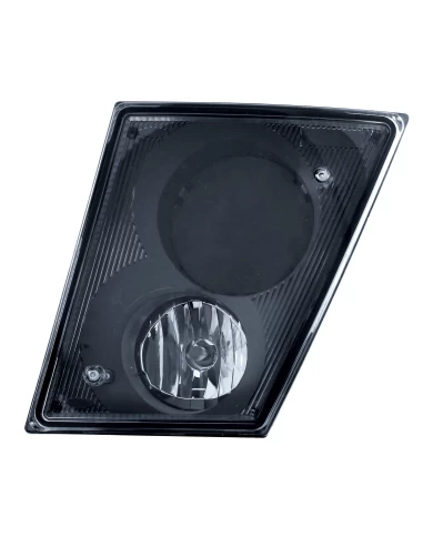 (CBOX) BLACK FOG LIGHT ASSEMBLY FOR 2003-2017 VOLVO VN/VNL - DRIVER SIDE (CBOX) BLACK FOG LIGHT ASSEMBLY FOR 2003-2017 VOLVO VN/VNL - DRIVER SIDE