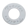UP23523-"Trailer" Stainless Deluxe Air Valve Knob Plaque Only