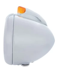 (BOX) CR. "GUIDE" PETERBILT HEADLIGHT 34 WHT LED CRYSTAL HALOGEN W/ 5 AMB LED VINTAGE 682-C SERIES 2 TOP MOUNT LIGHT - AMBER LE (BOX) CR. "GUIDE" PETERBILT HEADLIGHT 34 WHT LED CRYSTAL HALOGEN W/ 5 AMB LED VINTAGE 682-C SERIES 2 TOP MOUNT LIGHT - AMBER LE