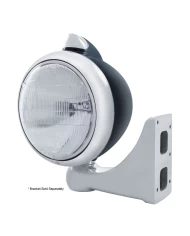 (BOX) BLK. "GUIDE" PETERBILT HEADLIGHT 6014 SEAL BEAM W/ 5 AMBER LED VINTAGE 682-C SERIES 2 TOP MOUNT LIGHT - CLEAR LENS (BOX) BLK. "GUIDE" PETERBILT HEADLIGHT 6014 SEAL BEAM W/ 5 AMBER LED VINTAGE 682-C SERIES 2 TOP MOUNT LIGHT - CLEAR LENS