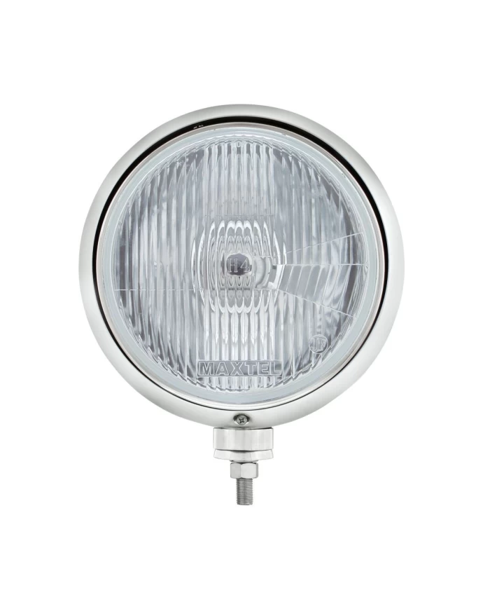 (BOX) "GUIDE" STYLE HOT ROD HEADLIGHT - H4 HALOGEN