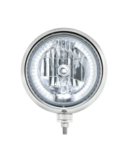 (BOX) "GUIDE" STYLE HOT ROD HEADLIGHT - 34 WHITE LED CRYSTAL HALOGEN (BOX) "GUIDE" STYLE HOT ROD HEADLIGHT - 34 WHITE LED CRYSTAL HALOGEN