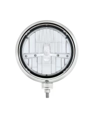 (BOX) "GUIDE" STYLE HOT ROD HEADLIGHT - CHROME 5 LED (BOX) "GUIDE" STYLE HOT ROD HEADLIGHT - CHROME 5 LED