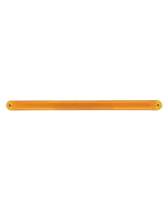 (CARD) 24 LED 12" LIGHT BAR WITH CHROME HOUSING - GLO LIGHT - AMBER LED / AMBER LENS (CARD) 24 LED 12" LIGHT BAR WITH CHROME HOUSING - GLO LIGHT - AMBER LED / AMBER LENS